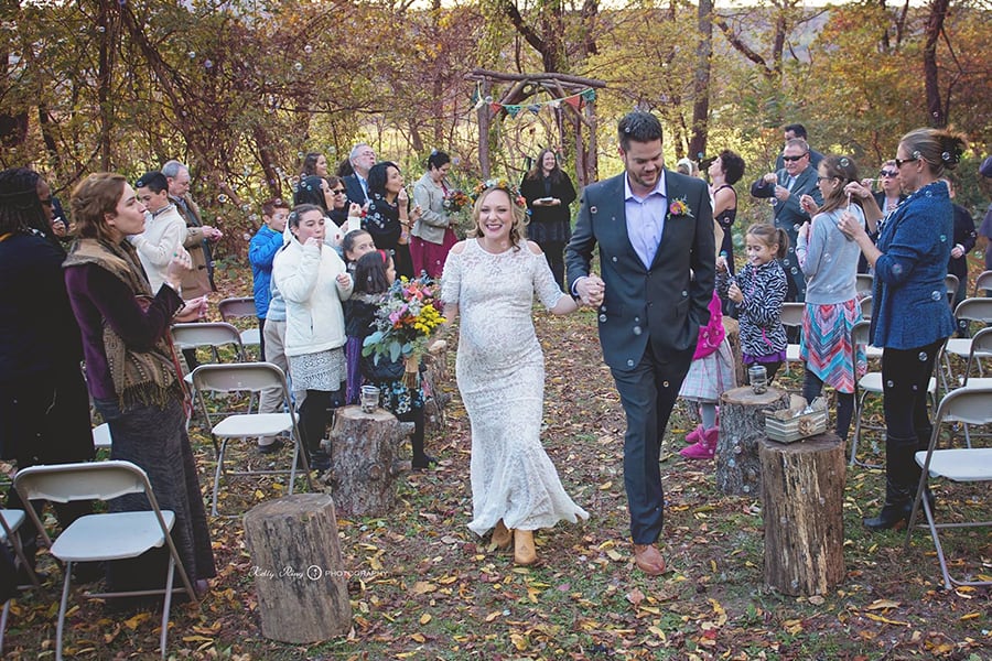 The Treehouse Camp Rustic Fall Wedding