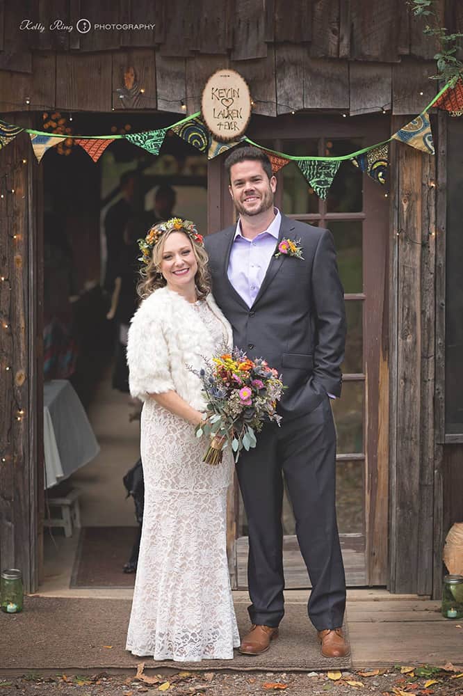 The Treehouse Camp Pavilion, Rustic Fall Wedding